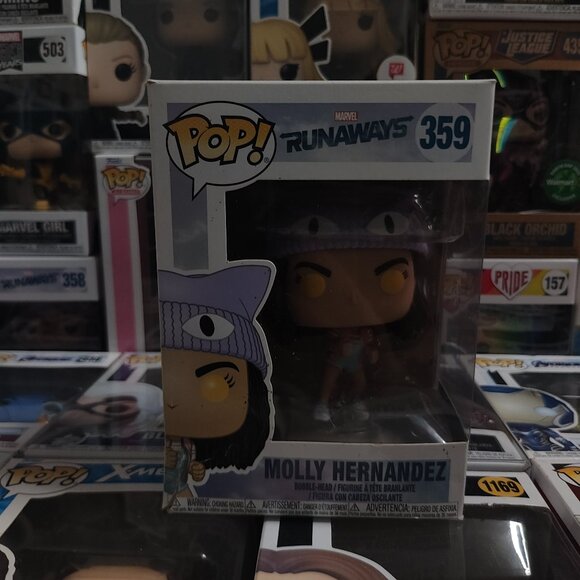 Funko Pop Marvel Runaways Molly Hernandez #359 - Box Damage - Picture 1 of 7